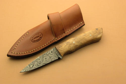 Damascus Belt knife
